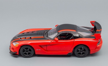 Изображение BBURAGO 1/24 DODGE Viper SRT 10 ACR red-black/красно-черный