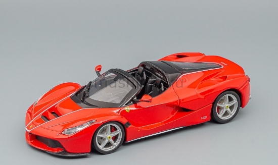 Изображение BBURAGO 1/24 FERRARI LaFerrari Aperta red/красный