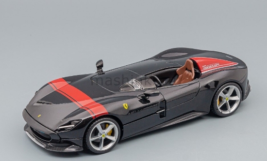 Изображение BBURAGO 1/24 FERRARI Monza SP1 black/red/черно-красный