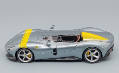 Изображение BBURAGO 1/24 FERRARI Monza SP1 Grigio Titanio silver/серебристый