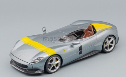 Изображение BBURAGO 1/24 FERRARI Monza SP1 Grigio Titanio silver/серебристый