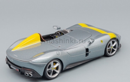 Изображение BBURAGO 1/24 FERRARI Monza SP1 Grigio Titanio silver/серебристый