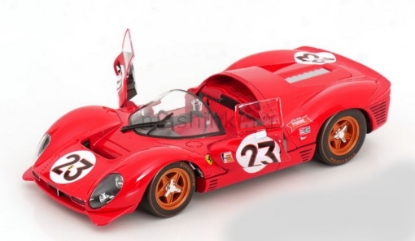 Изображение BBURAGO 1/24 FERRARI Racing 330 P4 Daytona 1967 red/красный