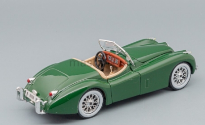Изображение BBURAGO 1/24 JAGUAR XK 120 Roadster 1951 dark green/зеленый