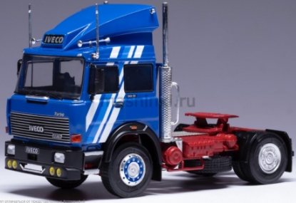 Изображение IXO 1/43 Седельный тягач IVECO FIAT TurboStar 190-38 1984 blue
