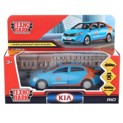 Изображение ТЕХНОПАРК KIA Rio седан Каршеринг 12 см синий