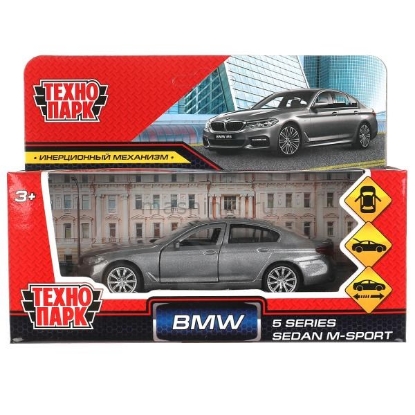 Изображение ТЕХНОПАРК BMW 5-ER Sedan M-Sport 12 см серебристый