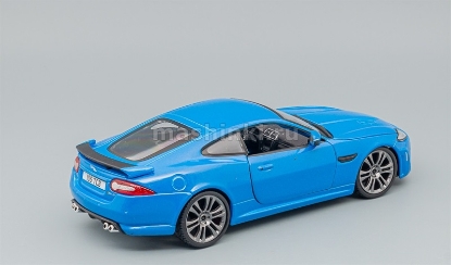 Изображение BBURAGO 1/24 JAGUAR XKR-S blue/синий