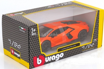 Изображение BBURAGO 1/24 LAMBORGHINI Revuelto orange/оранжевый