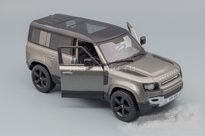Изображение BBURAGO 1/24 LAND ROVER Defender 110 2022 silver/серебристый