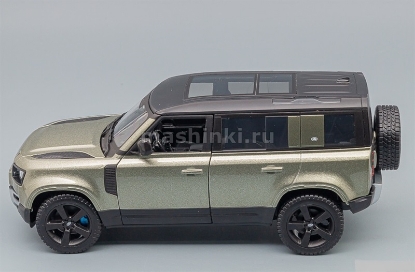 Изображение BBURAGO 1/24 LAND ROVER Defender 2022 green/зеленый