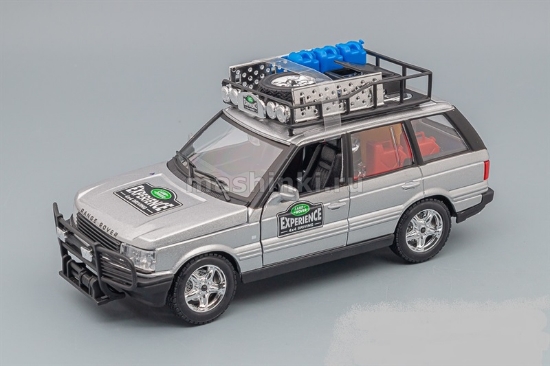 Изображение BBURAGO 1/24 LAND ROVER Range Rover silver/серебристый