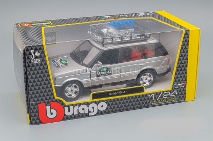 Изображение BBURAGO 1/24 LAND ROVER Range Rover silver/серебристый