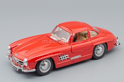 Изображение BBURAGO 1/24 MERCEDES-BENZ 300SL 1954 red/красный