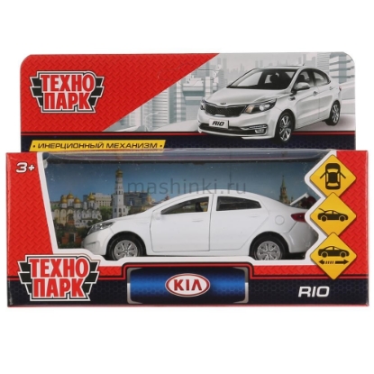 Изображение ТЕХНОПАРК KIA Rio седан 12 см белый