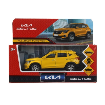Изображение ТЕХНОПАРК KIA Seltos 12 см желтый