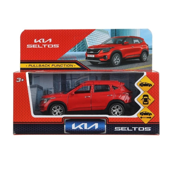Изображение ТЕХНОПАРК KIA Seltos 12 см красный