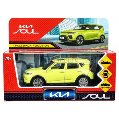 Изображение ТЕХНОПАРК KIA Soul 12 см салатовый
