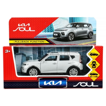 Изображение ТЕХНОПАРК KIA Soul 12 см серебристый