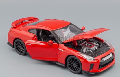 Изображение BBURAGO 1/24 NISSAN GT-R red/красный