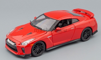 Изображение BBURAGO 1/24 NISSAN GT-R red/красный
