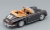 Изображение BBURAGO 1/24 PORSCHE 356B Cabriolet 1961 black/черный
