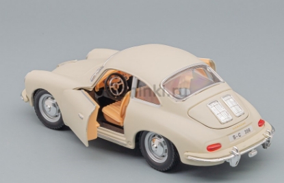 Изображение BBURAGO 1/24 PORSCHE 356B Coupe 1961 cream/светло-бежевый