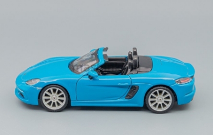 Изображение BBURAGO 1/24 PORSCHE 718 Boxster Lt blue/синий