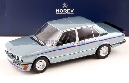 Изображение NOREV 1/18 BMW M535i (E12) 1980 blue metallic (тираж 500 шт)