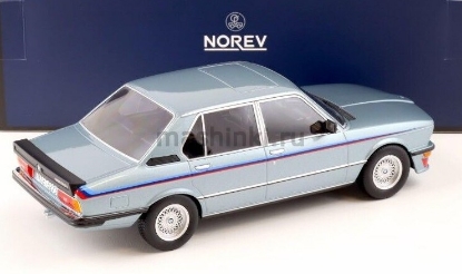 Изображение NOREV 1/18 BMW M535i (E12) 1980 blue metallic (тираж 500 шт)