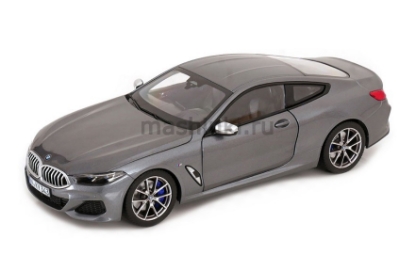 Изображение NOREV 1/18 BMW M850i Coupe 2019 grey metallic (тираж 200 шт)