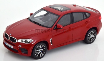 Изображение NOREV 1/18 BMW X6M (F86) 2015 red metallic