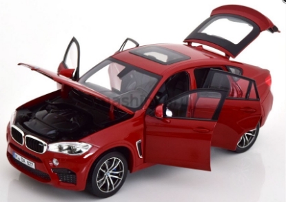 Изображение NOREV 1/18 BMW X6M (F86) 2015 red metallic