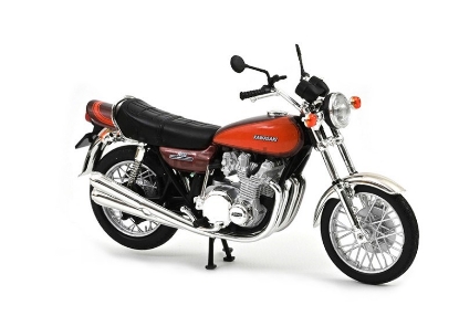 Изображение NOREV 1/18 Мотоцикл KAWASAKI Z900 1973 brown/orange