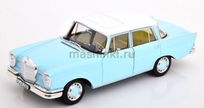Изображение NOREV 1/18 MERCEDES-BENZ 220S (W111) 1965 light blue