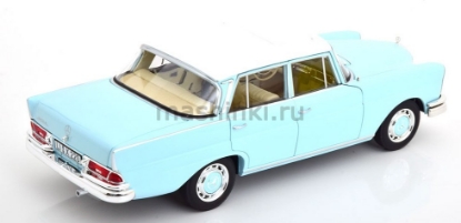 Изображение NOREV 1/18 MERCEDES-BENZ 220S (W111) 1965 light blue