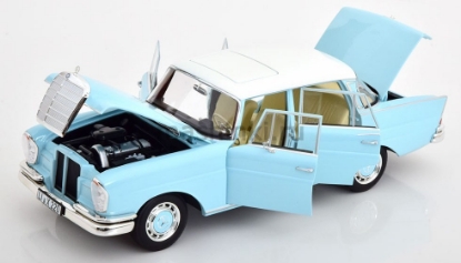 Изображение NOREV 1/18 MERCEDES-BENZ 220S (W111) 1965 light blue