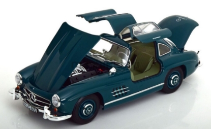 Изображение NOREV 1/18 MERCEDES-BENZ 300 SL 1954 green