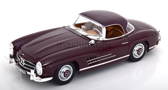 Изображение NOREV 1/18 MERCEDES-BENZ 300SL Roadster (W198) 1957 red