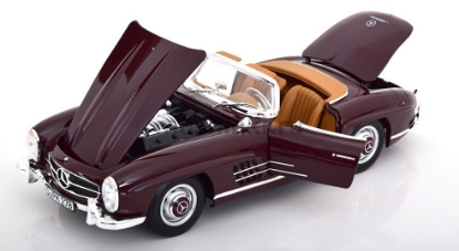 Изображение NOREV 1/18 MERCEDES-BENZ 300SL Roadster (W198) 1957 red