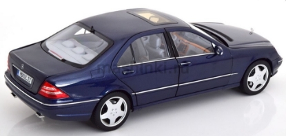 Изображение NOREV 1/18 MERCEDES-BENZ S55 AMG (W220) 2000 blue metallic