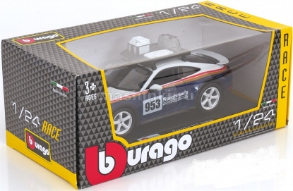 Изображение BBURAGO 1/24 PORSCHE 911 Dakar blue/white