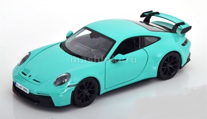 Изображение BBURAGO 1/24 PORSCHE 911 GT3 green/зеленый