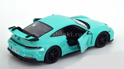 Изображение BBURAGO 1/24 PORSCHE 911 GT3 green/зеленый