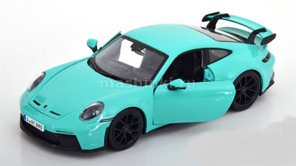Изображение BBURAGO 1/24 PORSCHE 911 GT3 green/зеленый
