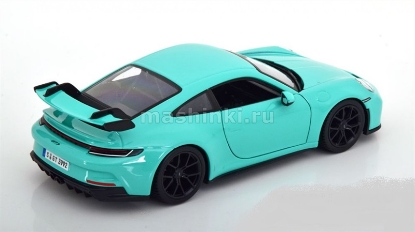 Изображение BBURAGO 1/24 PORSCHE 911 GT3 green/зеленый