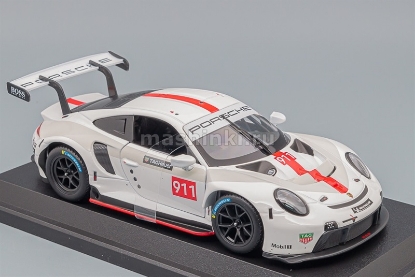 Изображение BBURAGO 1/24 PORSCHE 911 RSR GT white/белый