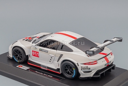 Изображение BBURAGO 1/24 PORSCHE 911 RSR GT white/белый
