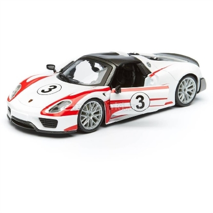 Изображение BBURAGO 1/24 PORSCHE 918 Spyder white/белый