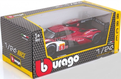 Изображение BBURAGO 1/24 PORSCHE 963 black-red-white